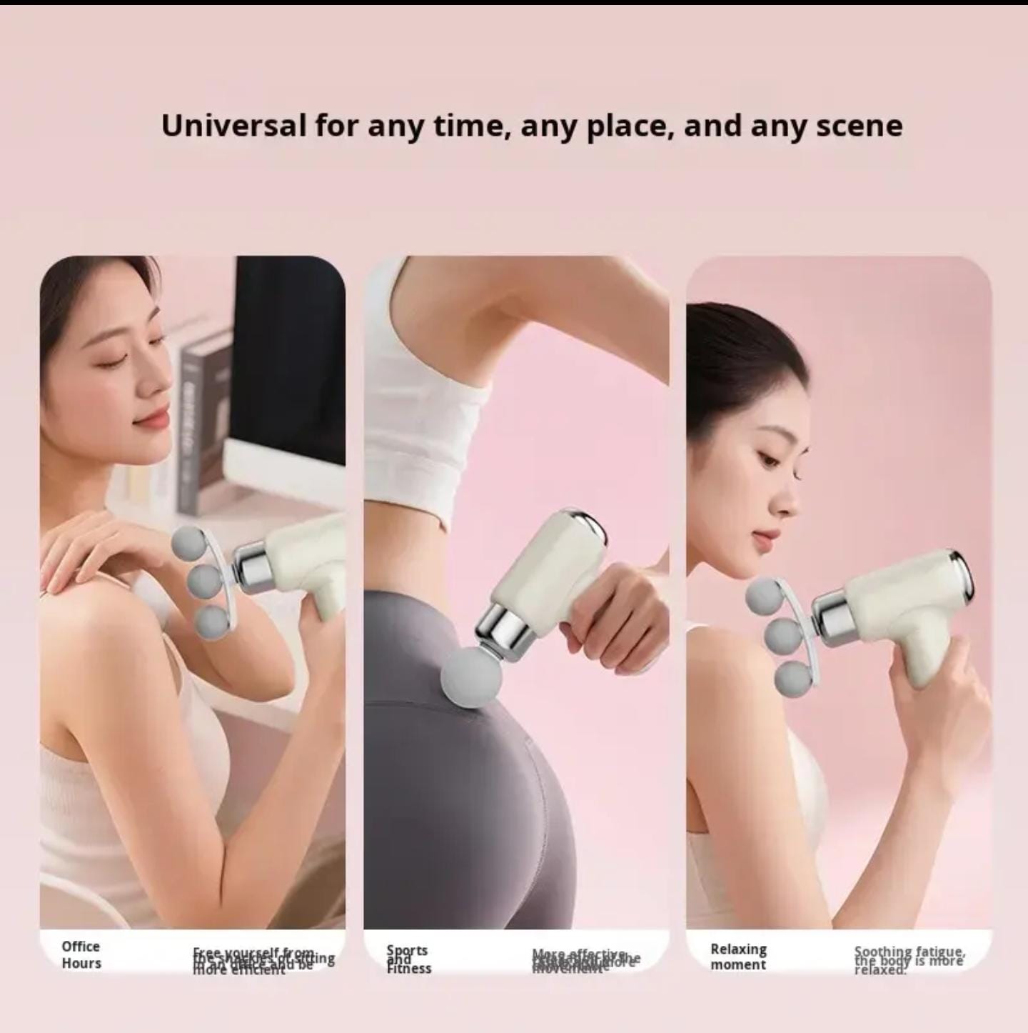 3 Ball Massage Gun ( BLD-100 )