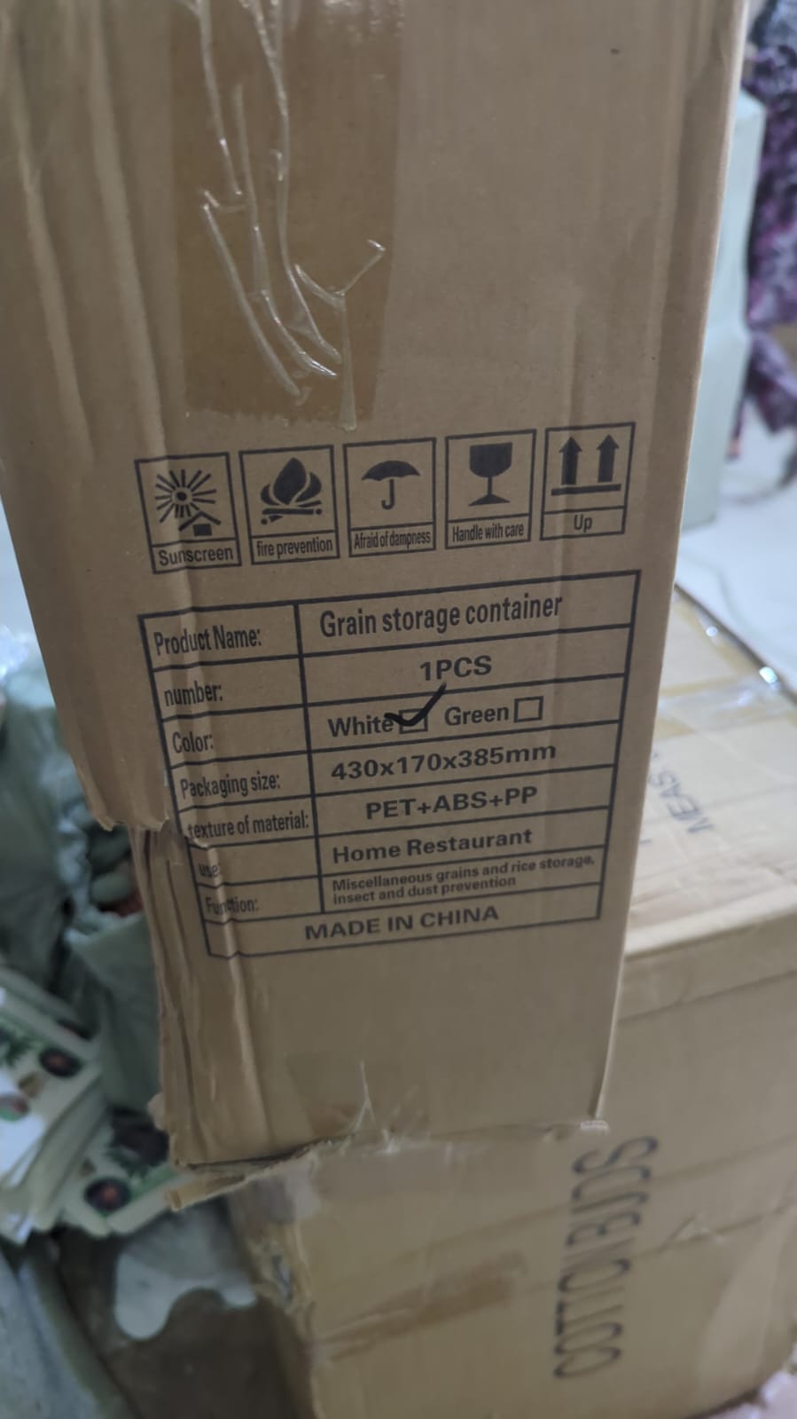 10 Kg Portion Cereal Dispenser