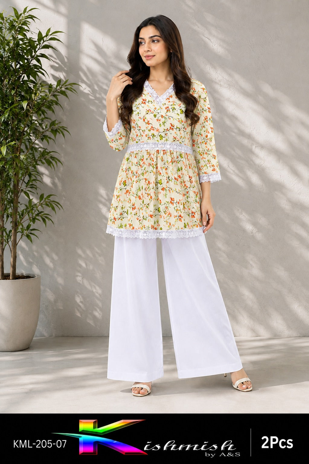 Printed Cargo Style 2-Piece Set