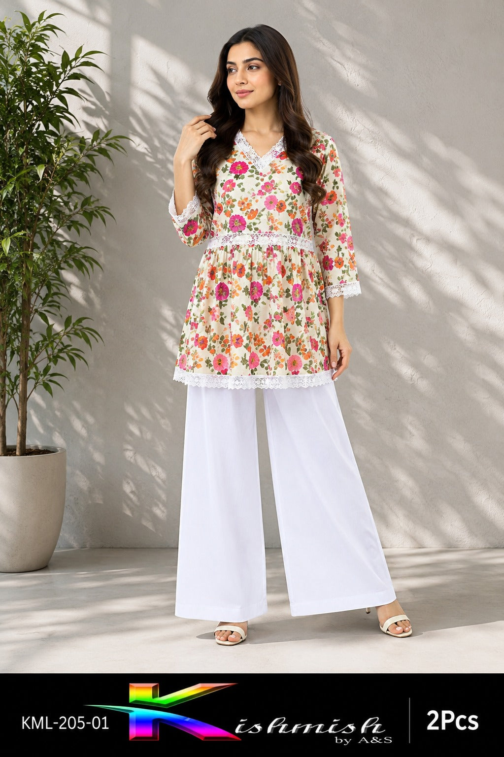 Printed Cargo Style 2-Piece Set
