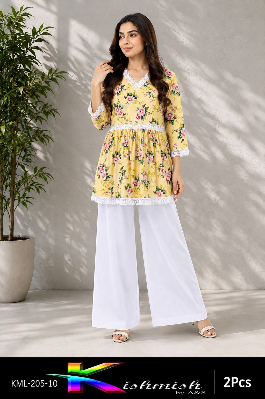 Printed Cargo Style 2-Piece Set