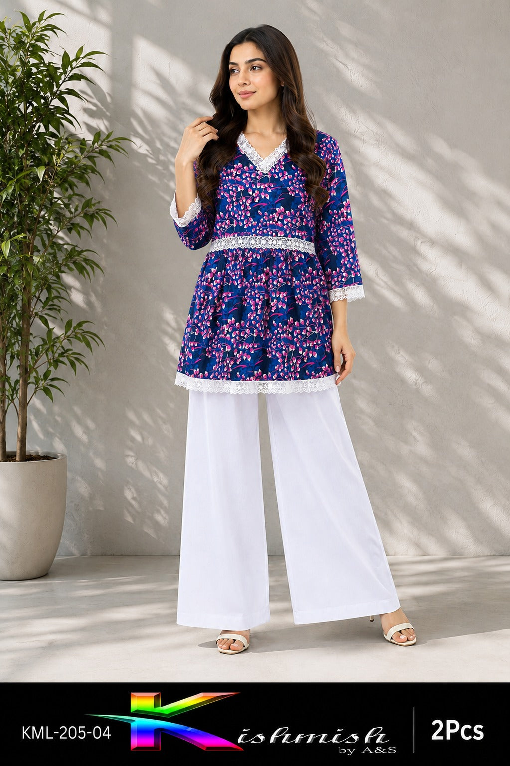 Printed Cargo Style 2-Piece Set