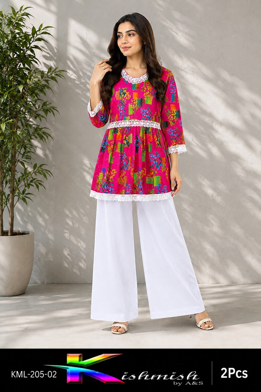 Printed Cargo Style 2-Piece Set