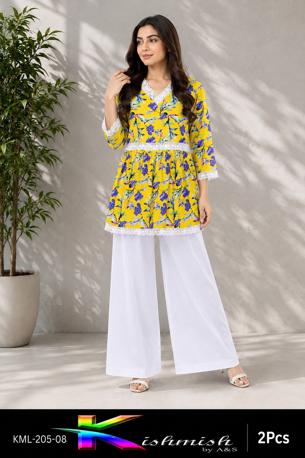 Printed Cargo Style 2-Piece Set