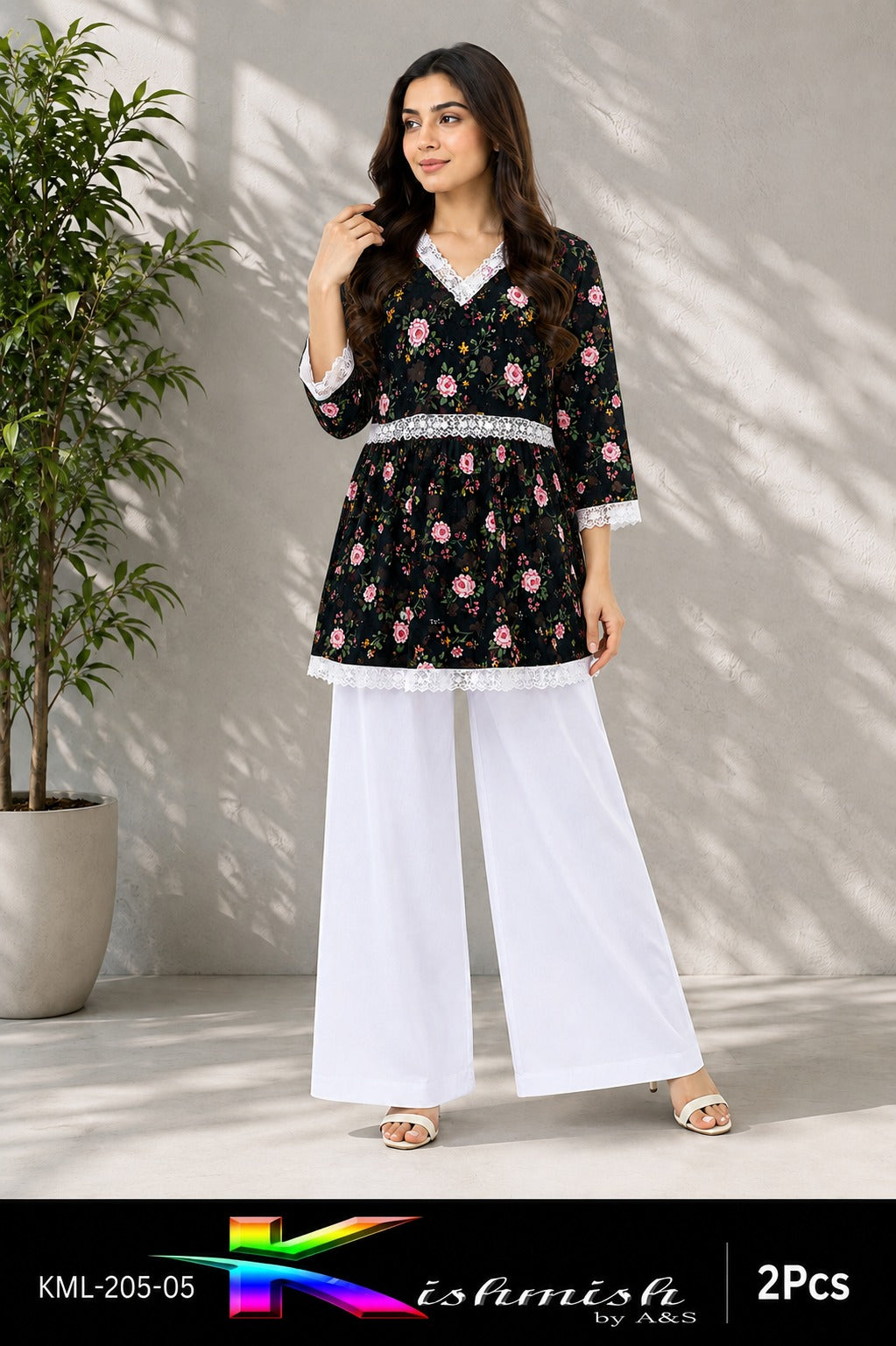 Printed Cargo Style 2-Piece Set