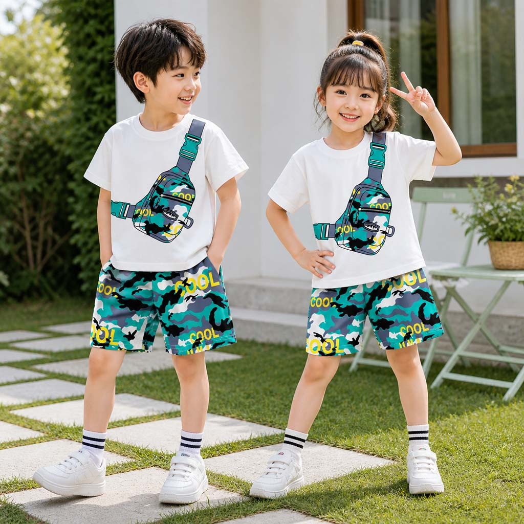 🌸 KISHMISH Sweet Summer Kids 2PCS Suit 🌸