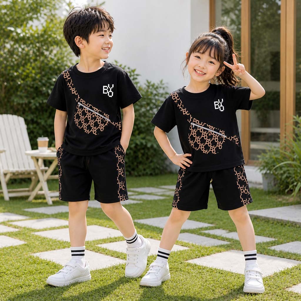 🌸 KISHMISH Sweet Summer Kids 2PCS Suit 🌸