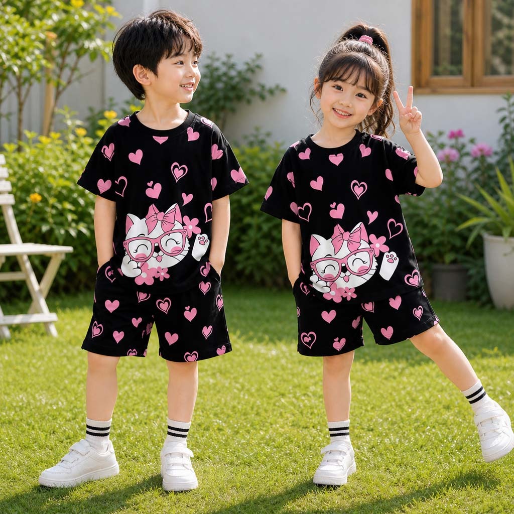 🌸 KISHMISH Sweet Summer Kids 2PCS Suit 🌸
