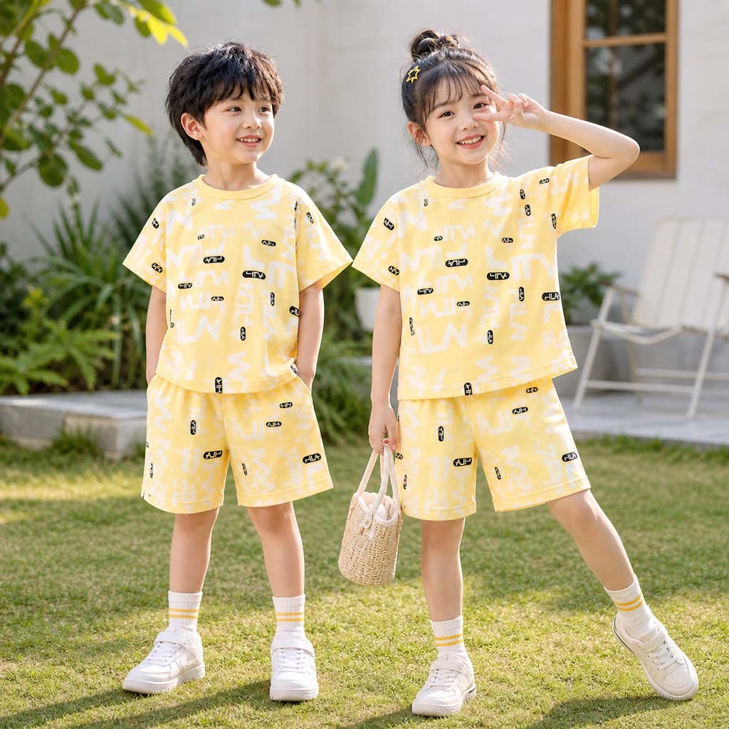 🌸 KISHMISH Sweet Summer Kids 2PCS Suit 🌸