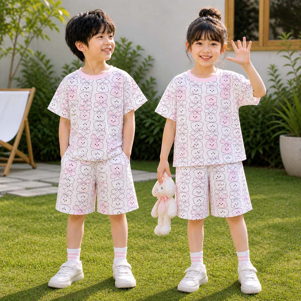 🌸 KISHMISH Sweet Summer Kids 2PCS Suit 🌸