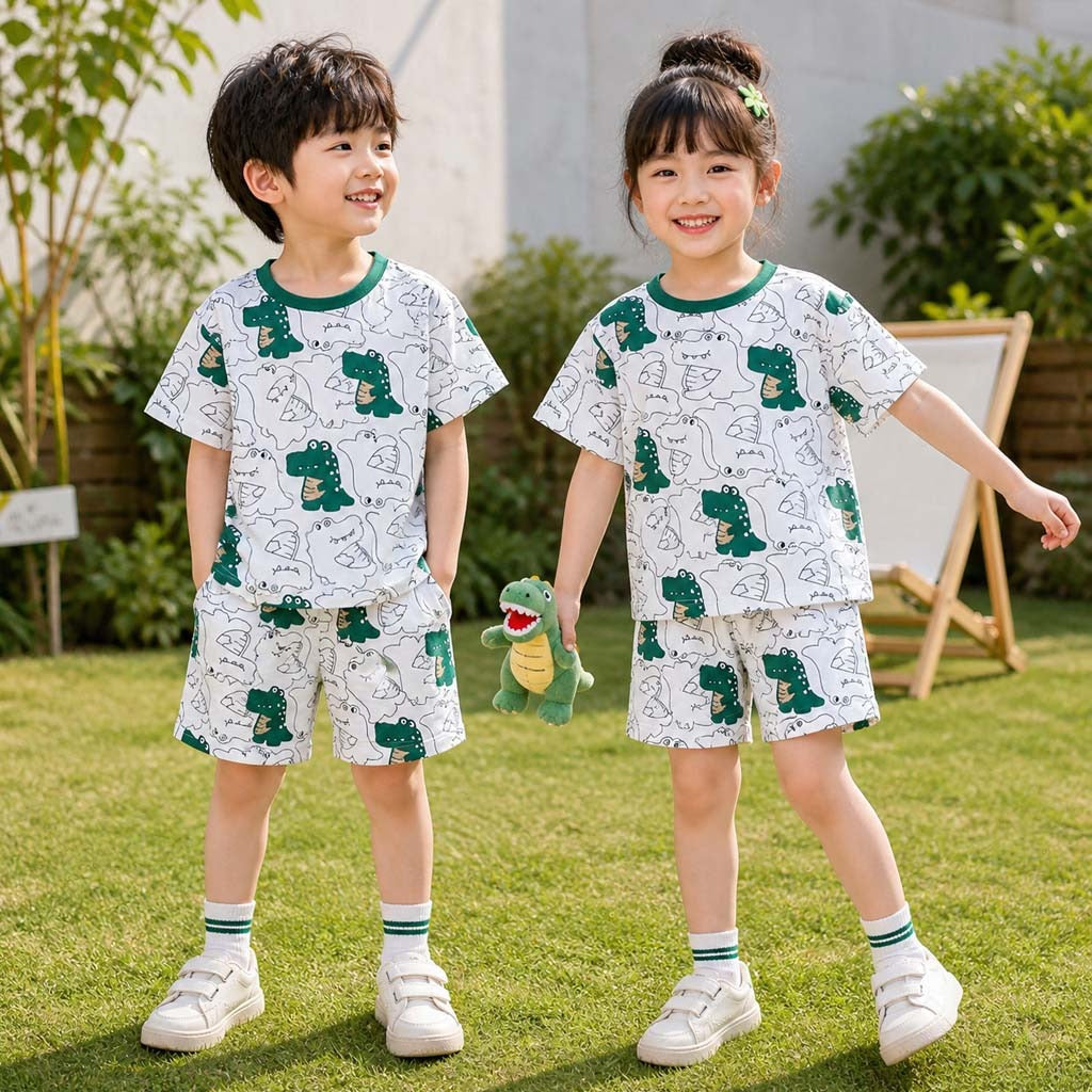 🌸 KISHMISH Sweet Summer Kids 2PCS Suit 🌸