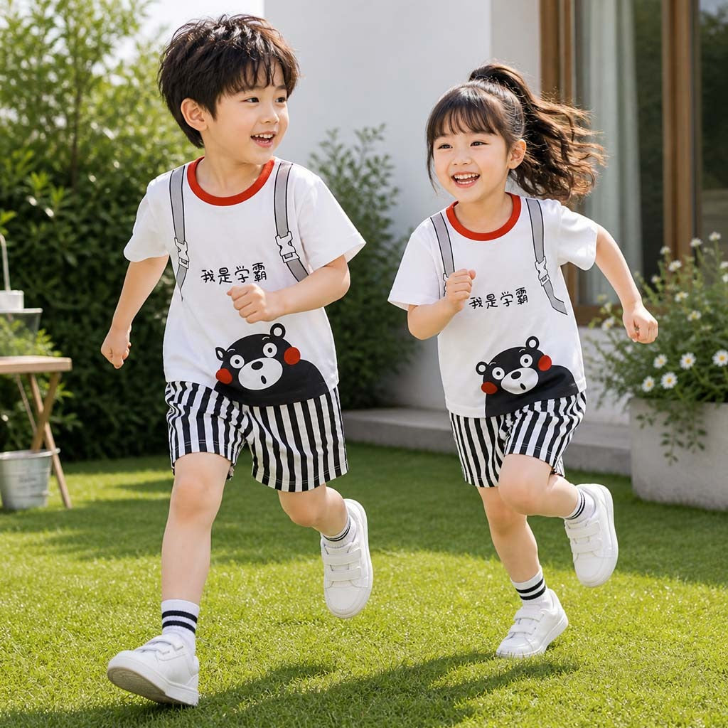 🌸 KISHMISH Sweet Summer Kids 2PCS Suit 🌸