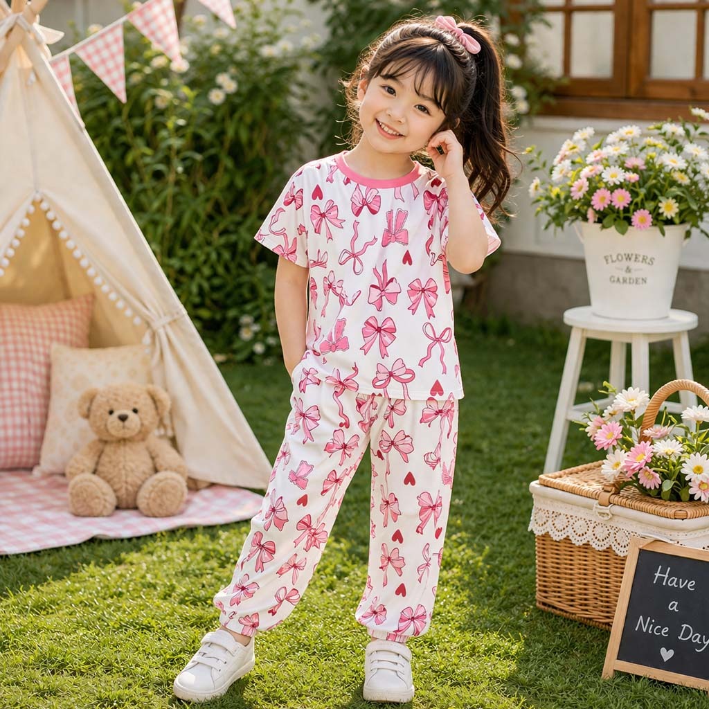 🌸 KISHMISH Sweet Summer Kids 2PCS Suit 🌸