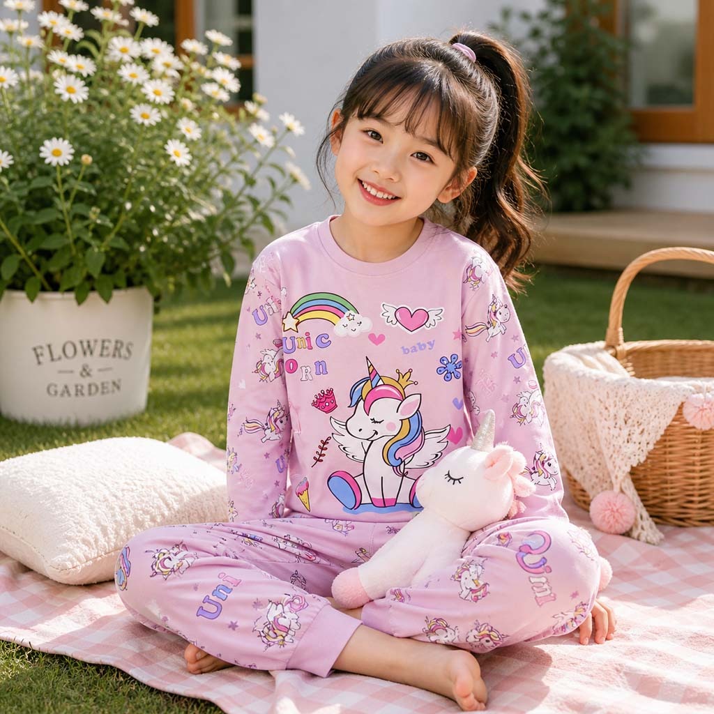 🌸 KISHMISH Sweet Summer Kids 2PCS Suit 🌸
