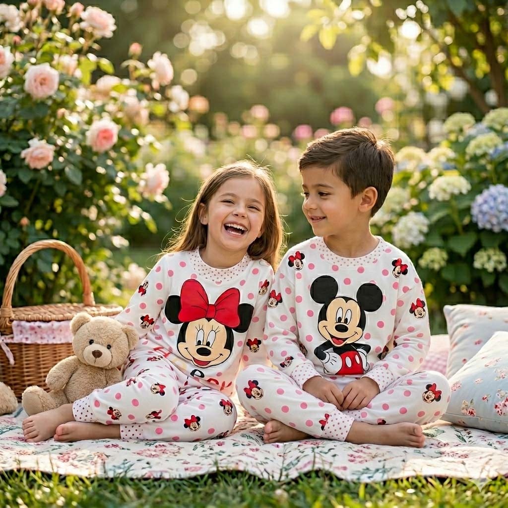 🌸 KISHMISH Sweet Summer Kids 2PCS Suit 🌸