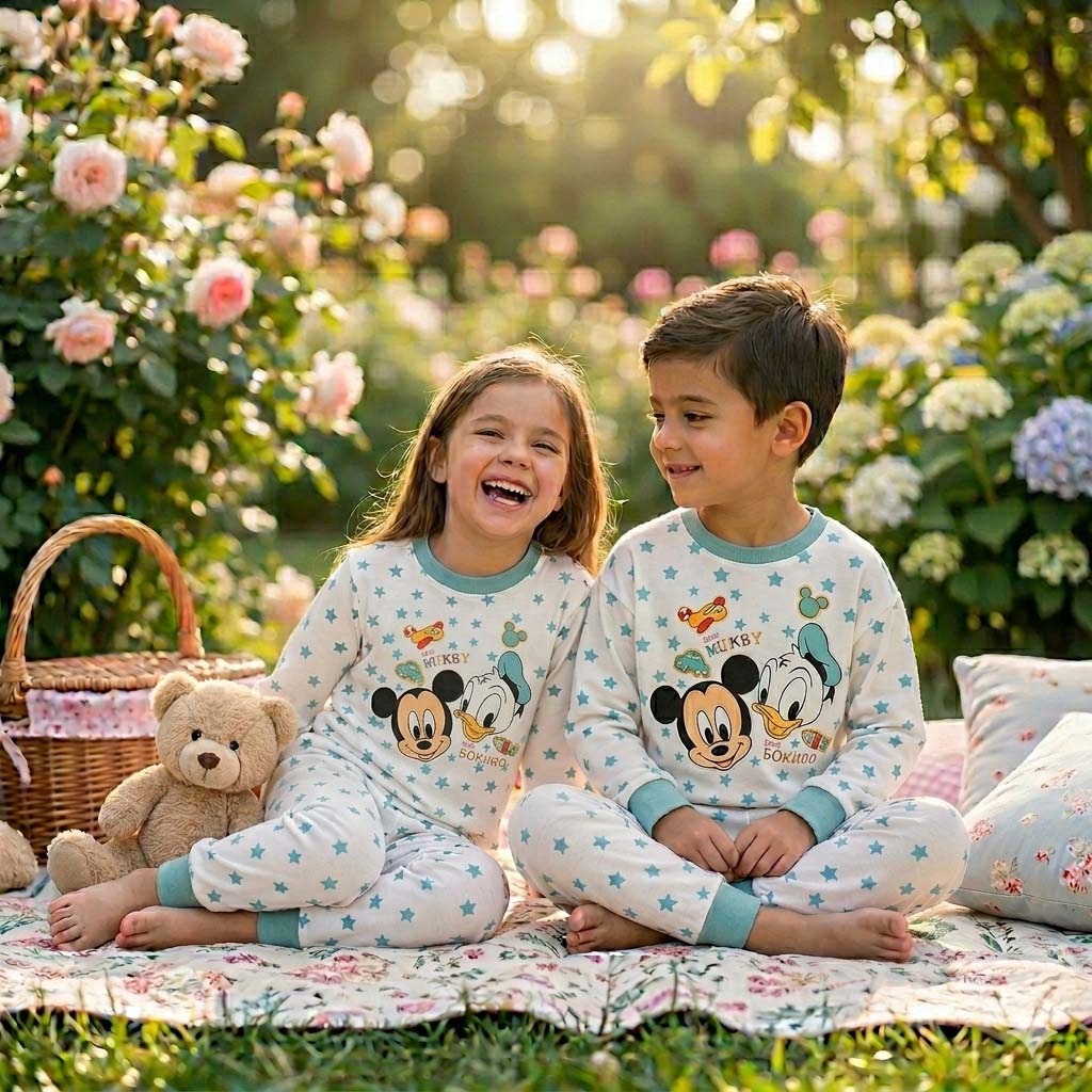 🌸 KISHMISH Sweet Summer Kids 2PCS Suit 🌸