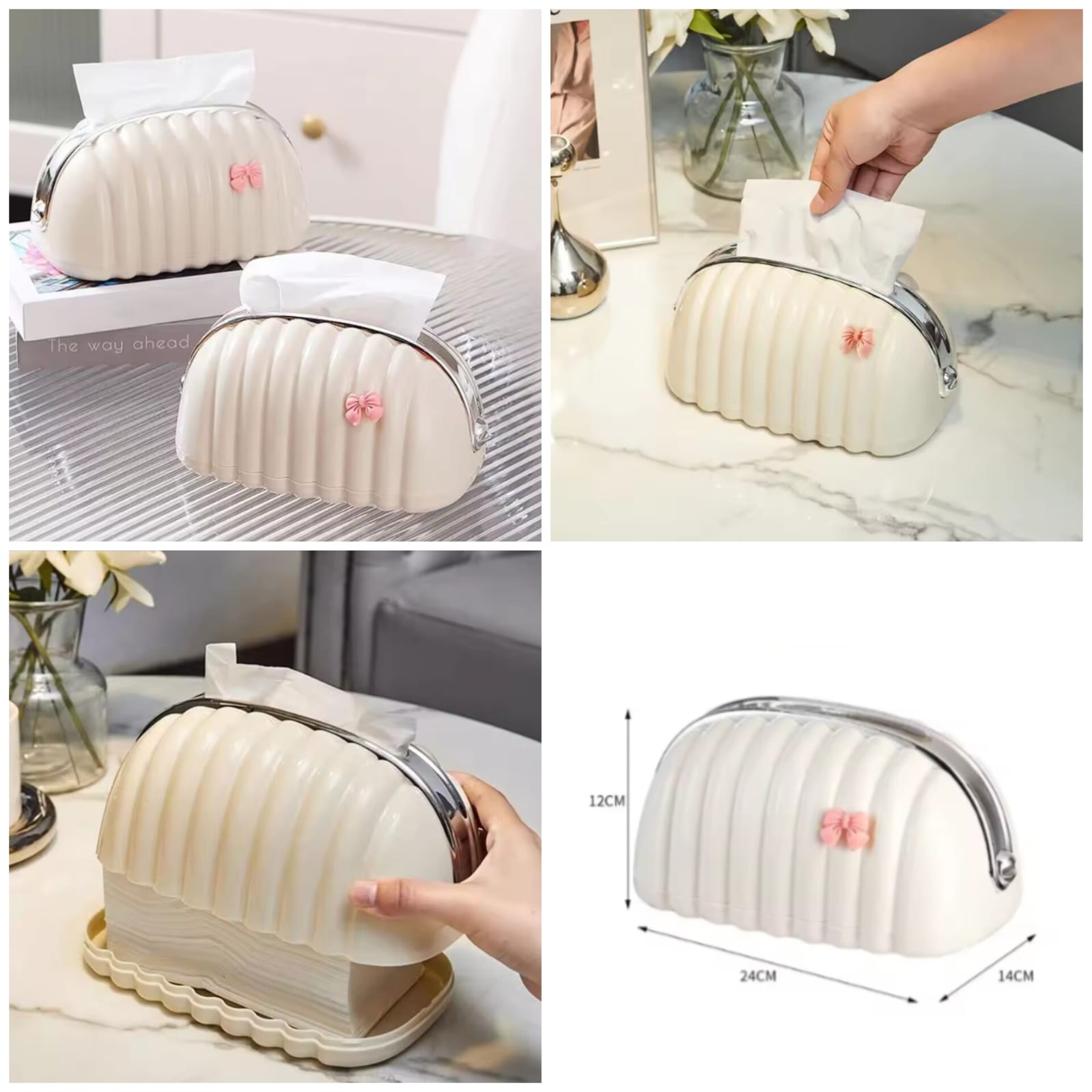 ✨ Shell Tissue Box 🎀