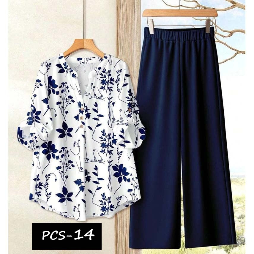 🌸 Imported Western Digital Print Co-Ord Set 🌸