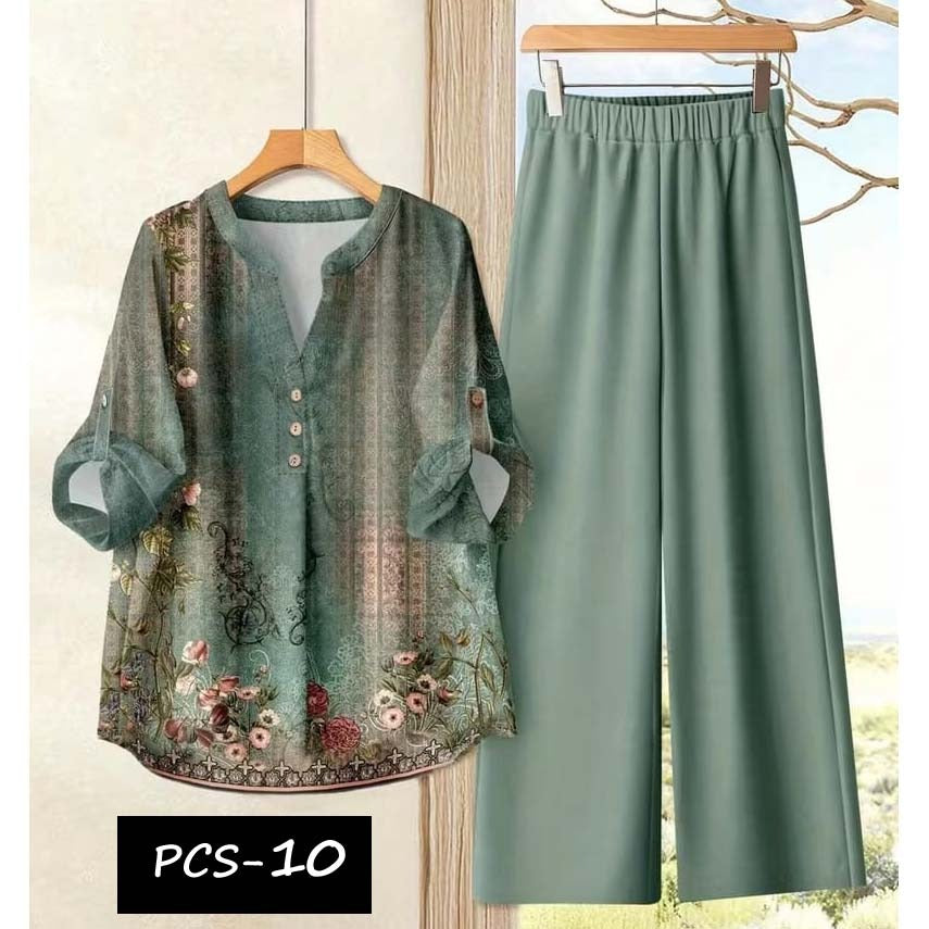 🌸 Imported Western Digital Print Co-Ord Set 🌸