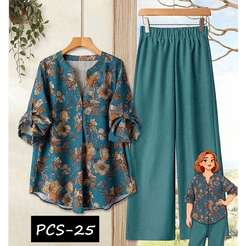 ✨🔥 NEW ARRIVAL – Imported Western Digital Print Co-Ord Set 🔥✨