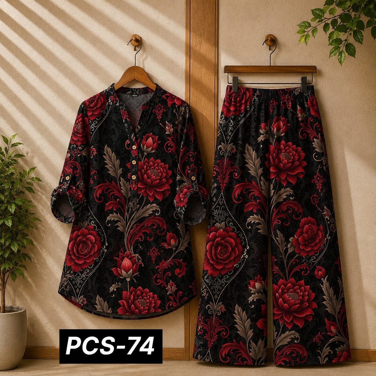 🌸✨ NEW ARRIVAL — IMPORTED WESTERN DIGITAL PRINT CO-ORD SET ✨🌸