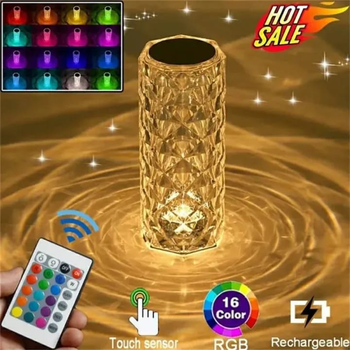 ✨ Crystal LED Touch Lamp ✨