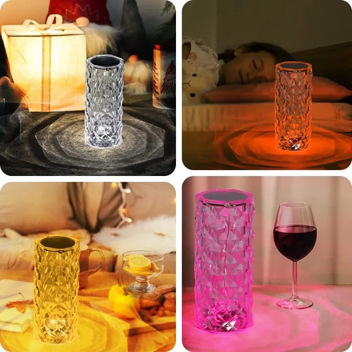 ✨ Crystal LED Touch Lamp ✨