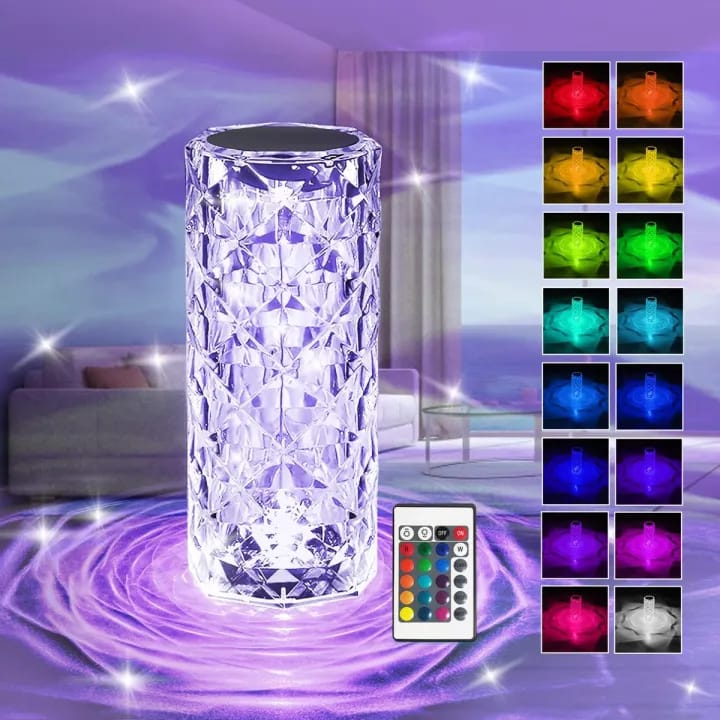 ✨ Crystal LED Touch Lamp ✨