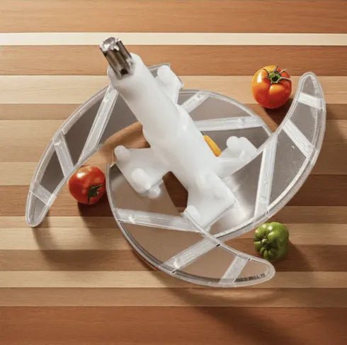 Large Capacity Stainless Steel Push Chopper - 2L