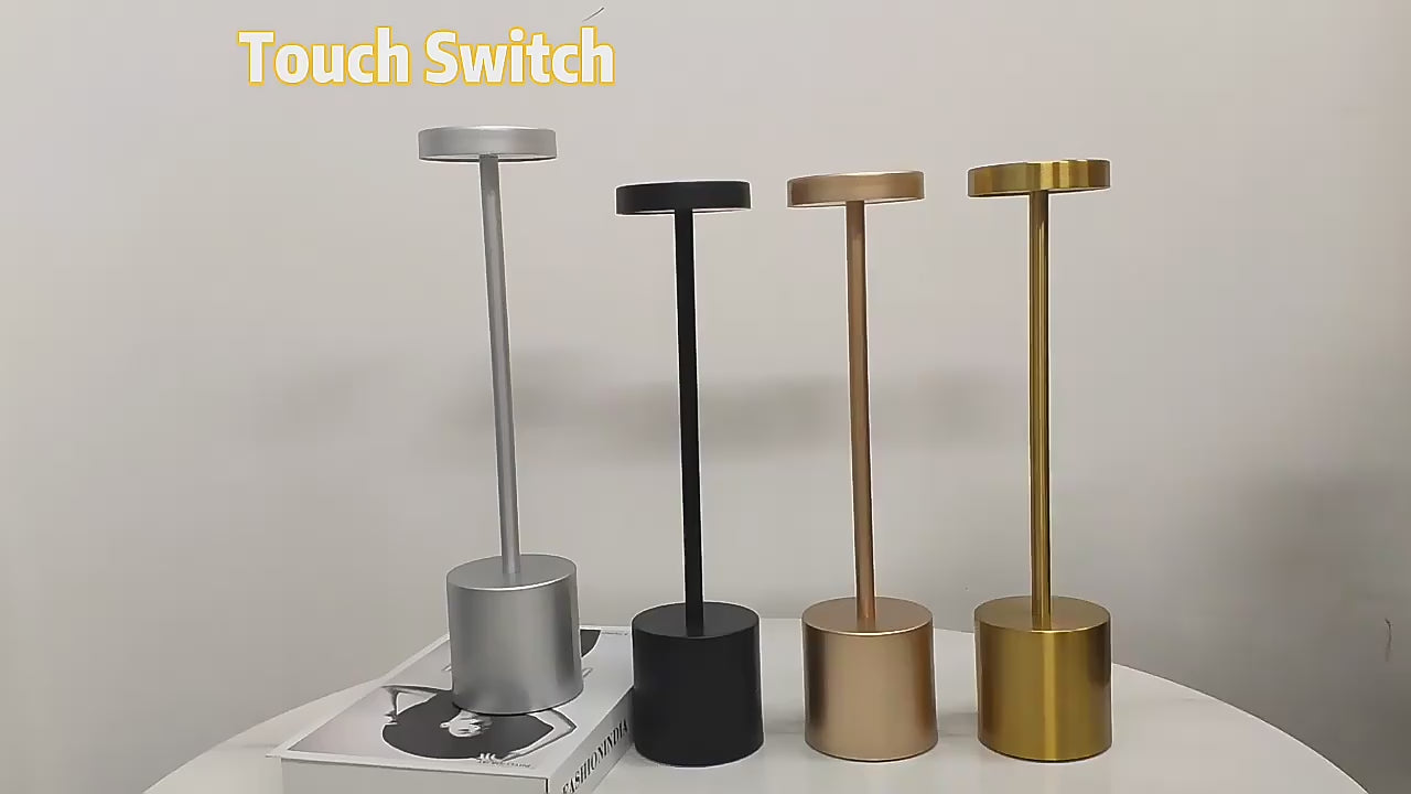 💡 Rechargeable Table Touch Lamp ✨