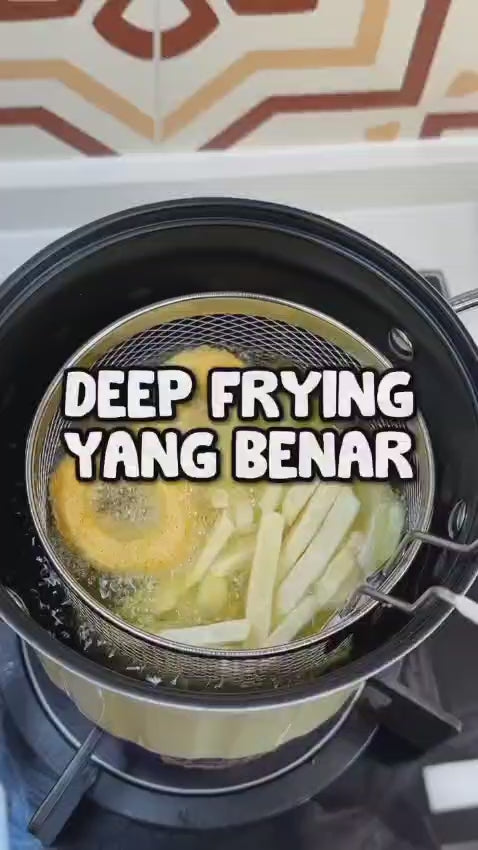 🔥 NEW ARRIVAL – Premium 3L Deep Frying Pot 🍳✨